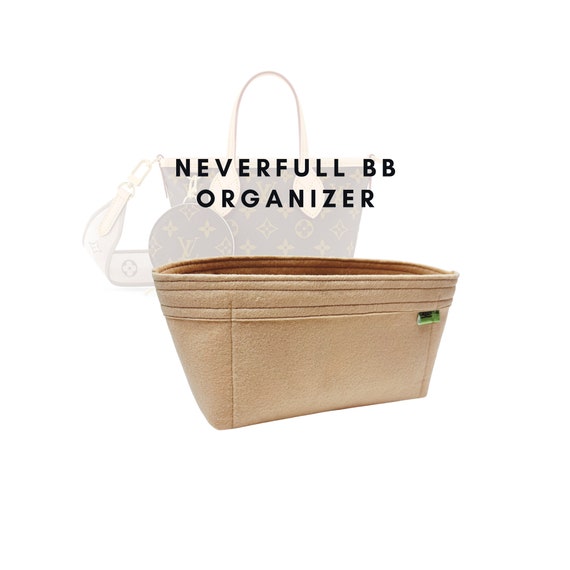 Felt Insert Organizer for L V Neverfull BB / Neverfull BB Bag 