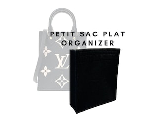 Lightweight Felt Insert Organizer for L V Petit Sac Plat, Handmade