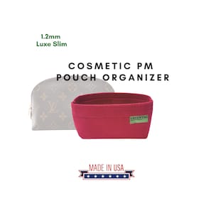 1.2mm Felt Insert for L V Cosmetic Pouch PM / Handmade