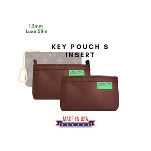 1.2mm Felt Insert for L V Key Pouch S / Key Pouch S Insert Handmade