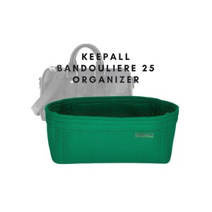 Felt Insert for L V Keepall Bandouliere 25 Organizer