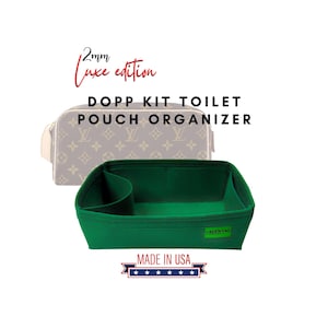 Luxe Edition フェルトインサート L V Dopp Kit トイレポーチ / ハンドメイドオーガナイザー