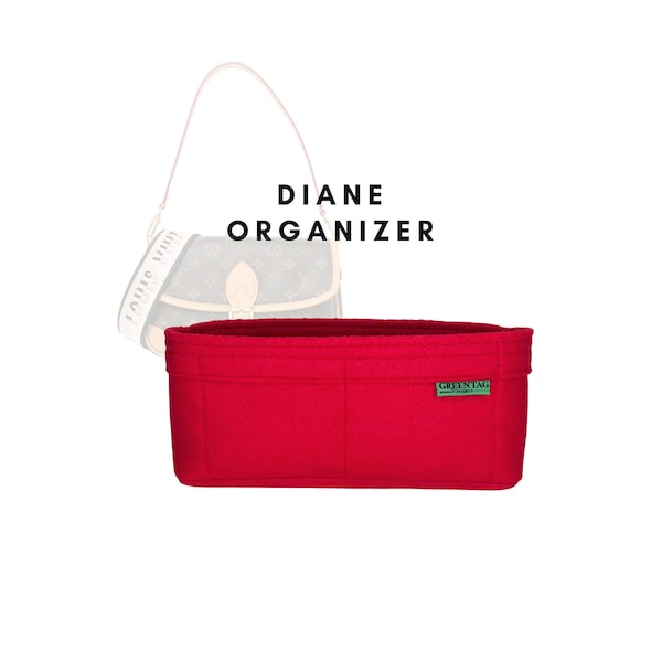 Felt Insert Organizer for L  V Diane/  Diane Bag Insert Organizer