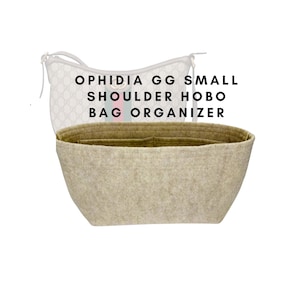 Ophidia GG Small Shoulder HOBO Bag Felt Insert Organizer / GG organizer / Bag Organizer