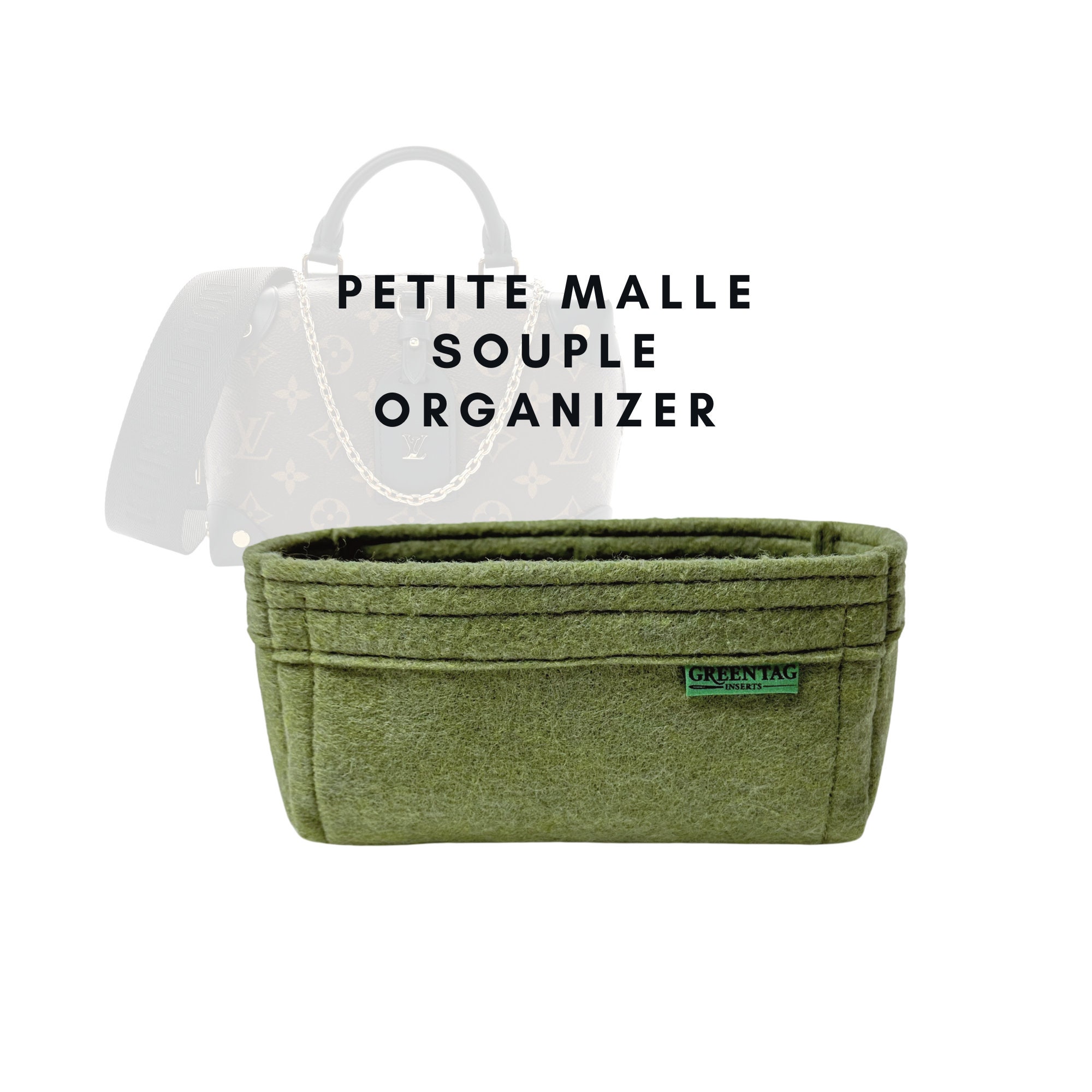 1-193/ LV-Petite-Malle-Souple) Bag Organizer for LV Petite Malle