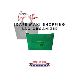 2mm Luxe Edition Felt Insert Organizer for Y-S-L iCare Maxi / Handmade Organizer