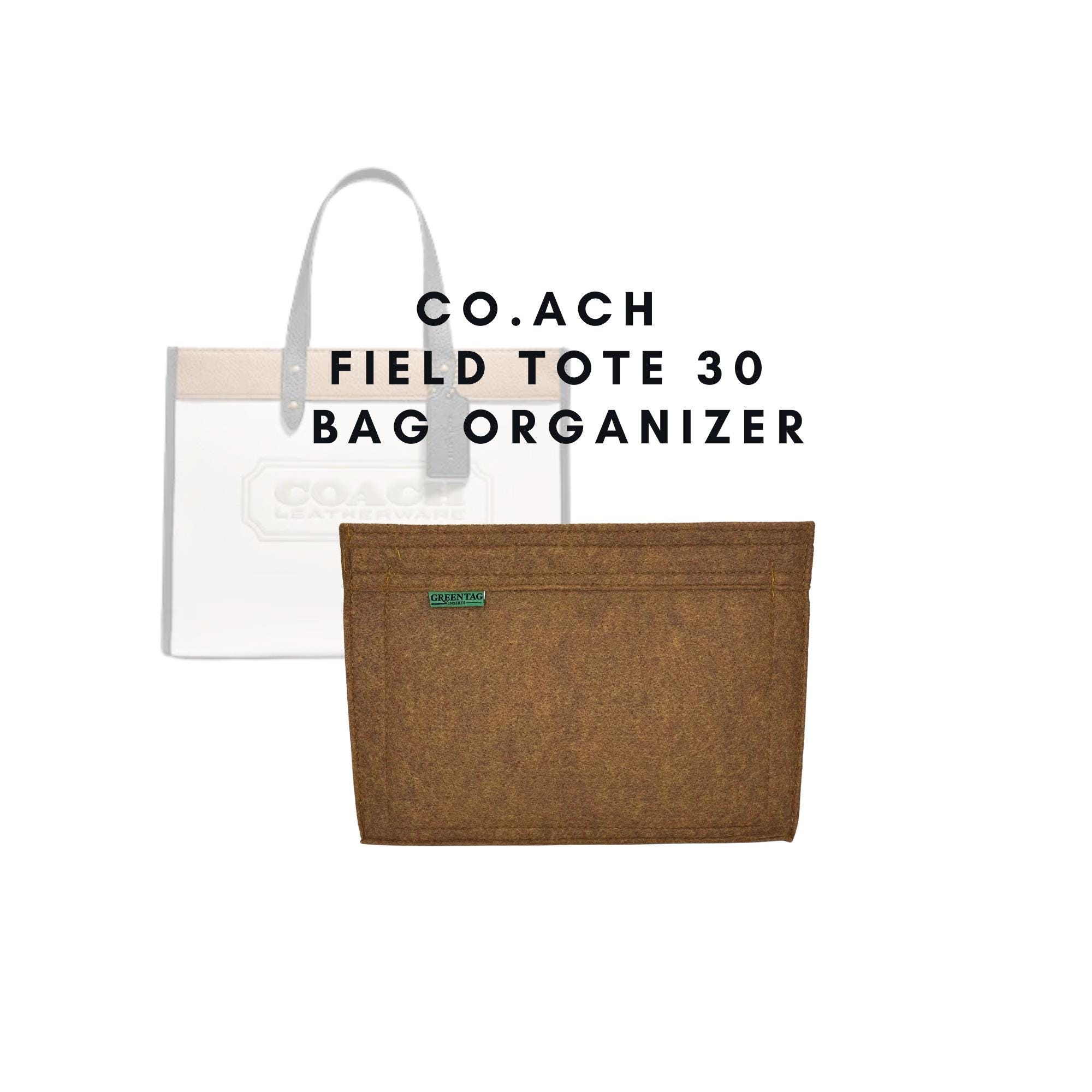 Felt Insert Organizer for Coa.ch Field Tote 30 Handmade Etsy Canada