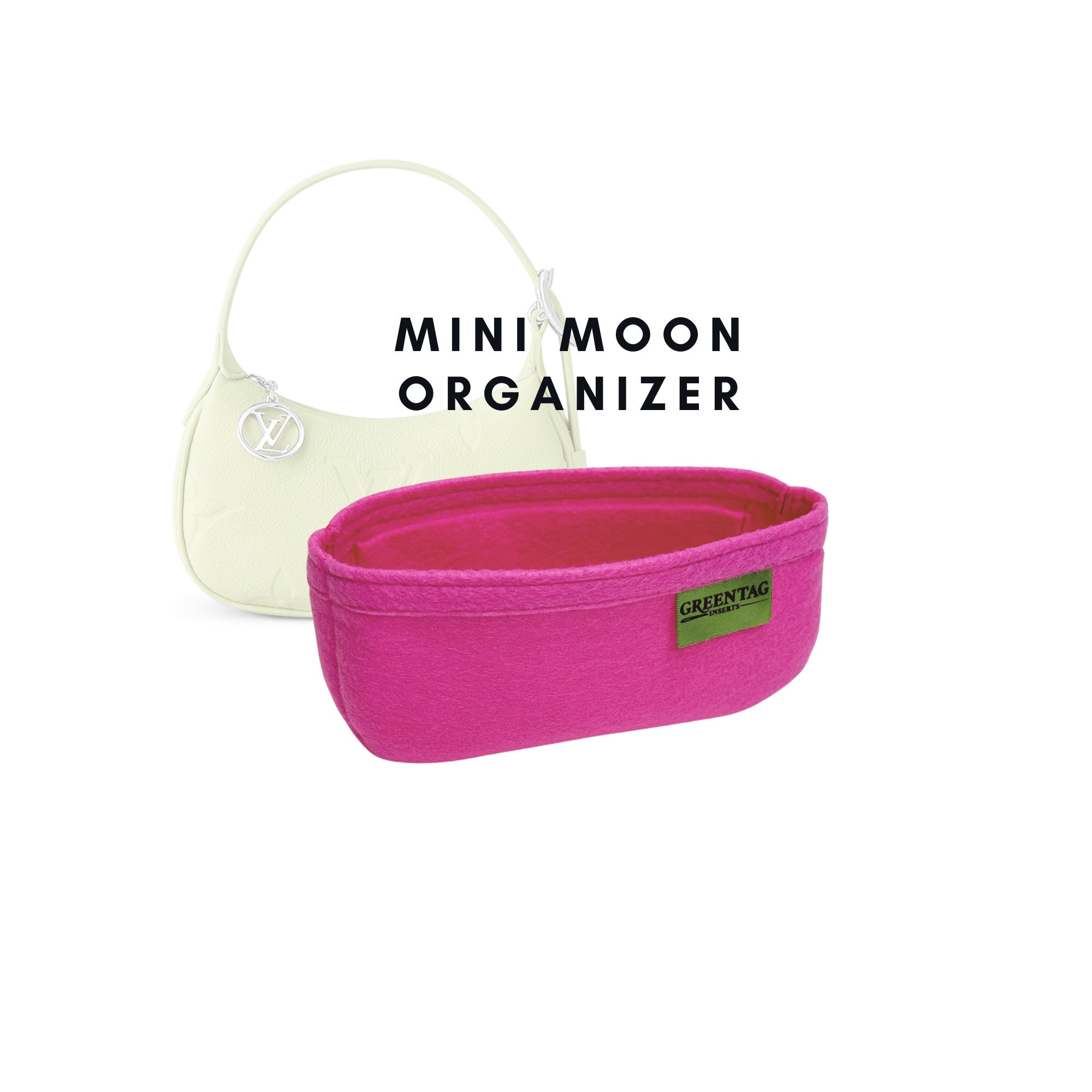 Felt Insert Organizer for Mini Pochette Accessories – GreenTag Inserts