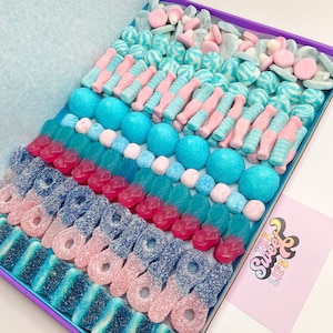 Bubblegum Pick N Mix Box, Sweets, Gift, Custom Sweet Box, 1KG Pick and Mix, Sweet box, Letterbox Sweets, Candy box