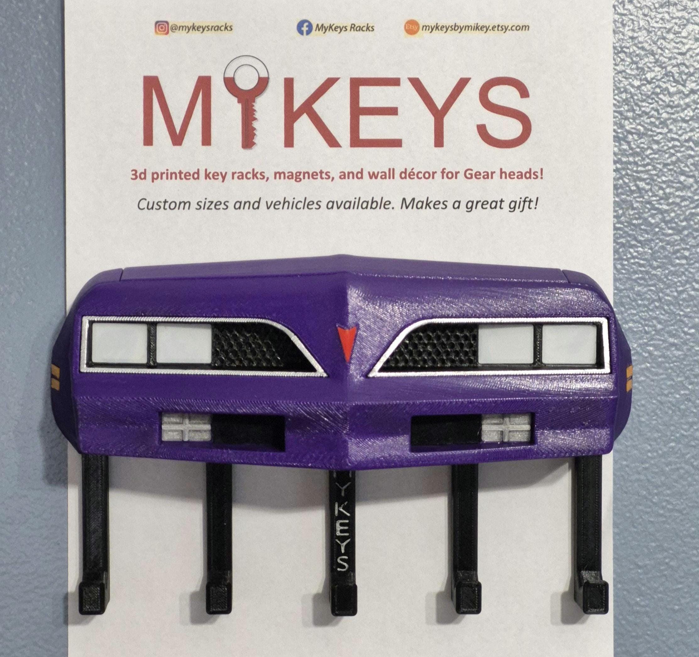 Pontiac Firebird Key Rack Wall Art 1977 - 78, 3D Printed, Trans Am - Etsy
