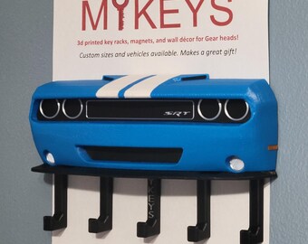 Dodge Challenger Keyrack, 2008 - 2023, Magnet, 3rd Gen, Keys, Rack
