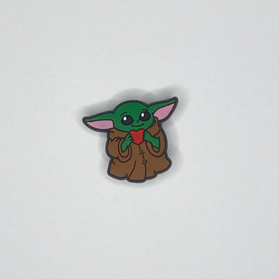 Baby Yoda Croc Charm Etsy