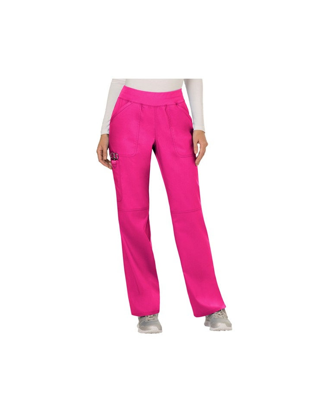 CHEROKEE SCRUB Women's Mid Rise Straight Leg Pullon Pant WW110. Etsy