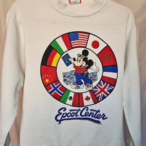 Vintage Epcot Center Sweatshirt Size Small
