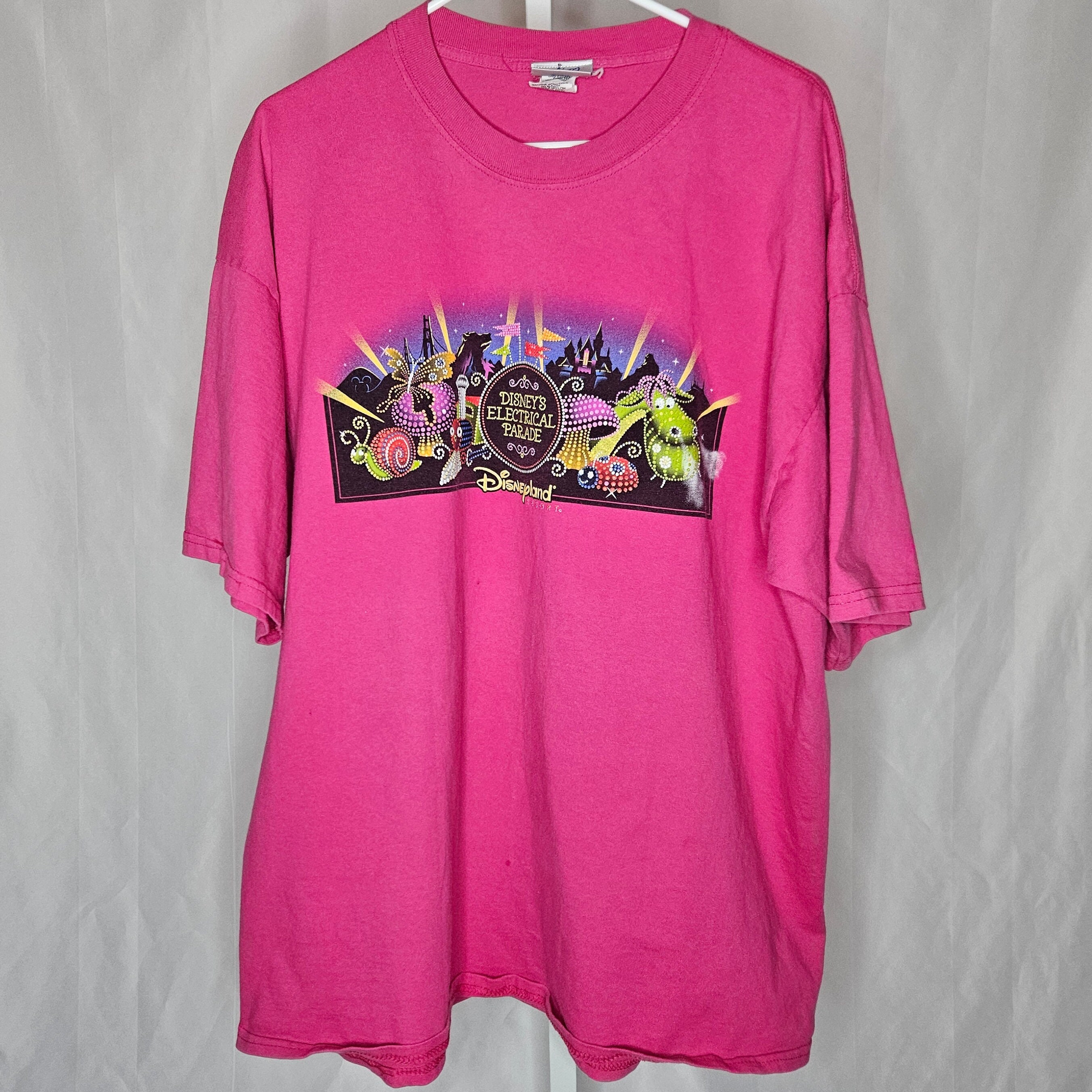 Vintage Disney Main Street Electrical Parade Shirt XXL Pink - Etsy