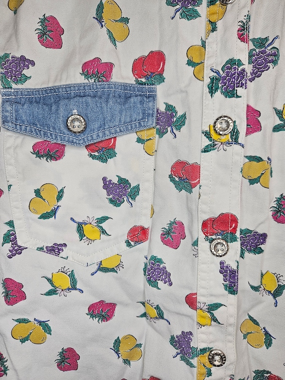 Vintage Winnie the Pooh Disney Denim Vest - image 5