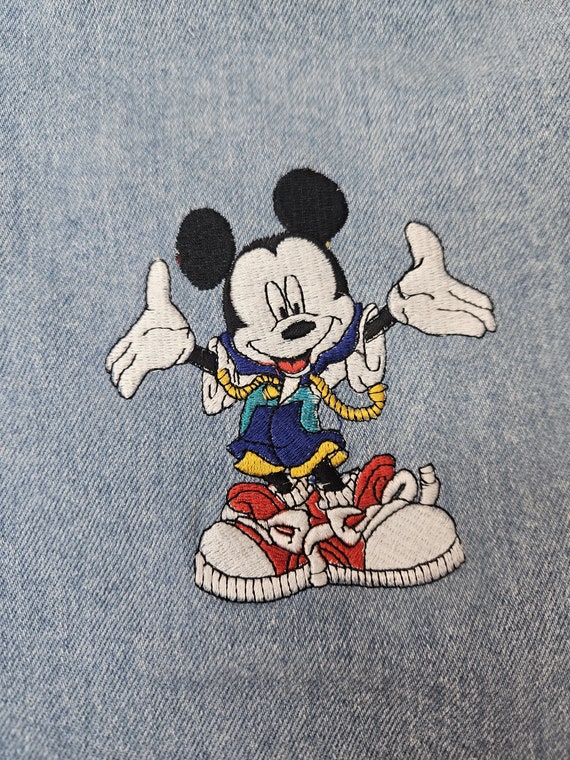 Vintage Denim Disney Jerry Leigh Short Mickey Mou… - image 4