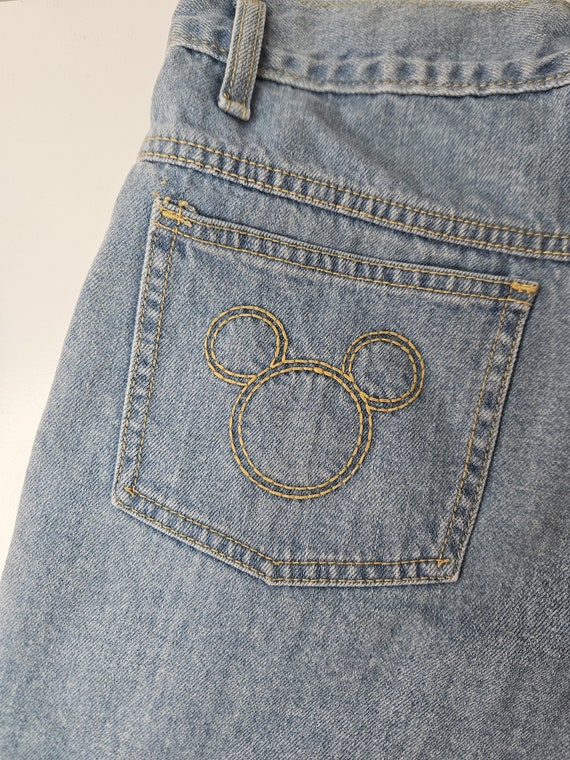 Vintage Denim Disney Jerry Leigh Short Mickey Mou… - image 7