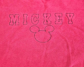 Vintage Disney Red Mickey Mouse Sweatshirt