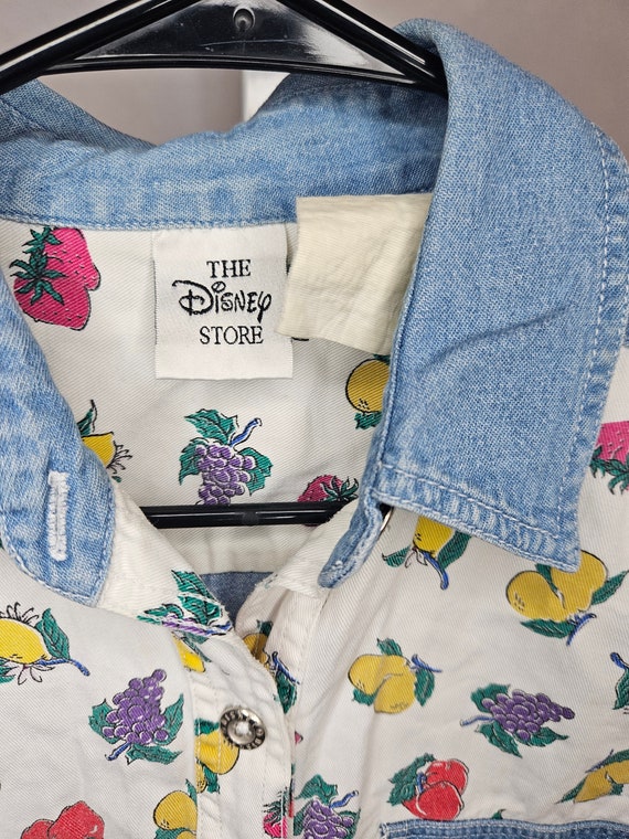 Vintage Winnie the Pooh Disney Denim Vest - image 4