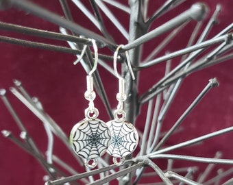 Spiderweb Charm Earrings