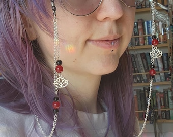 Wei Wuxian Inspired Glasses Chain, MDZS | The Untamed | Grandmaster of Demonic Cultivation | Master of Diabolism | Wei Ying