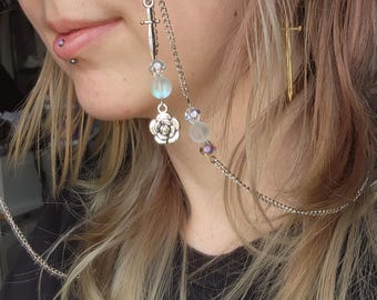 Xie Lian Inspired Glasses Chain, TGCF | Heaven Official's Blessing | Flower Crowned Martial God