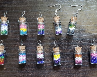 Pride Bottle Earrings