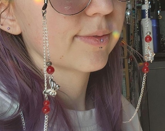 Hua Cheng Inspired Glasses Chain, TGCF | Heaven Official's Blessing | San Lang