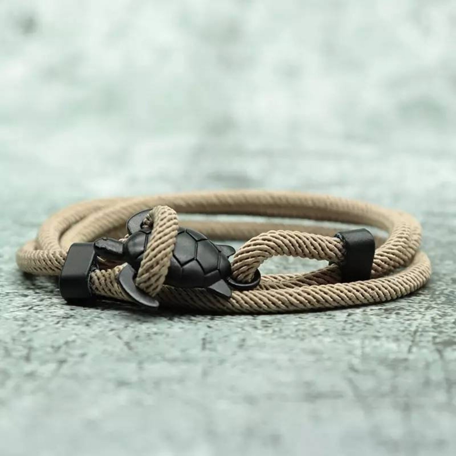 Sea turtle bracelet wrap rope adjustable bracelet Hand Etsy
