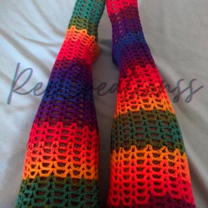 Crochet Thigh Highs | Crochet Knee Highs | Crochet Socks