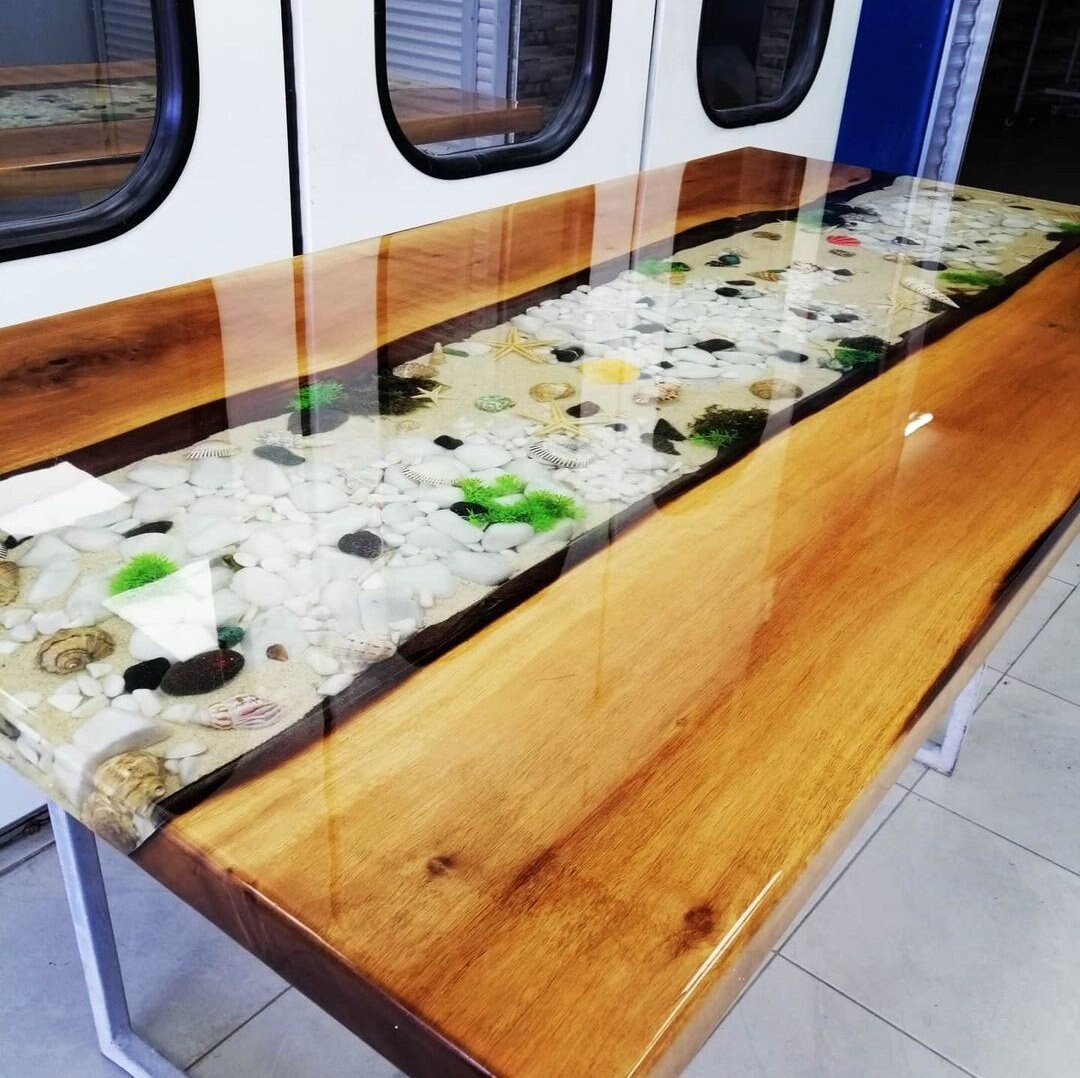 Benutzerdefinierte Live Edge Esstisch Bauernhaus Esstisch | Etsy