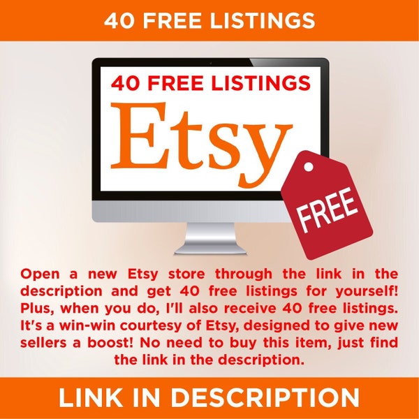 Free Listings 2024 Etsy