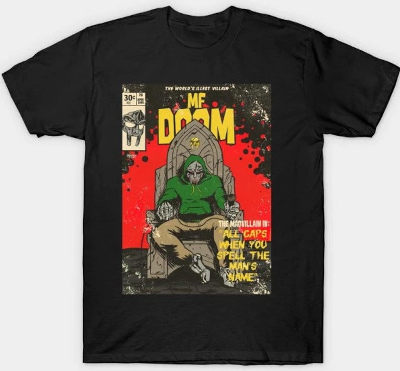 mf doom button up
