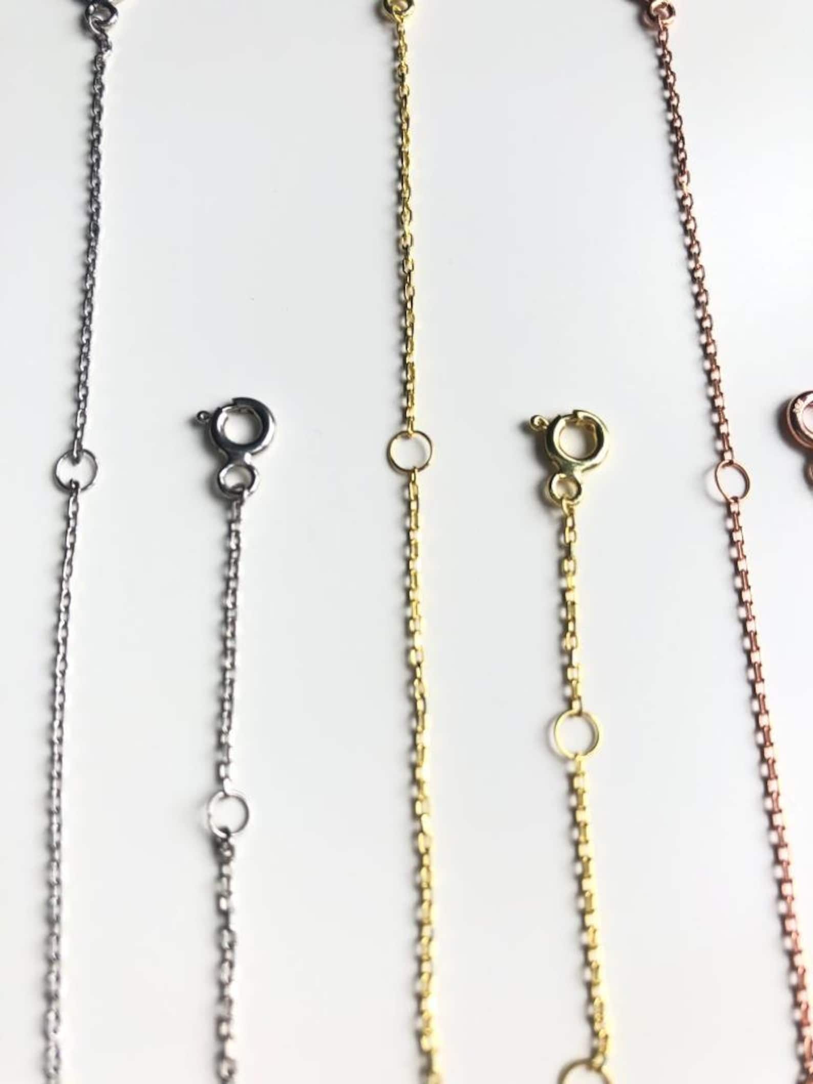 Adjustable Necklace Extender 14K Necklace Extender For Etsy