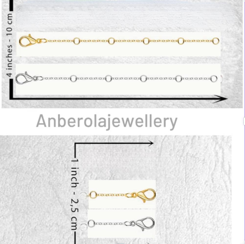 14 K GOLD Extender / Bracelet Extender / Necklace Extension / Bracelet ...