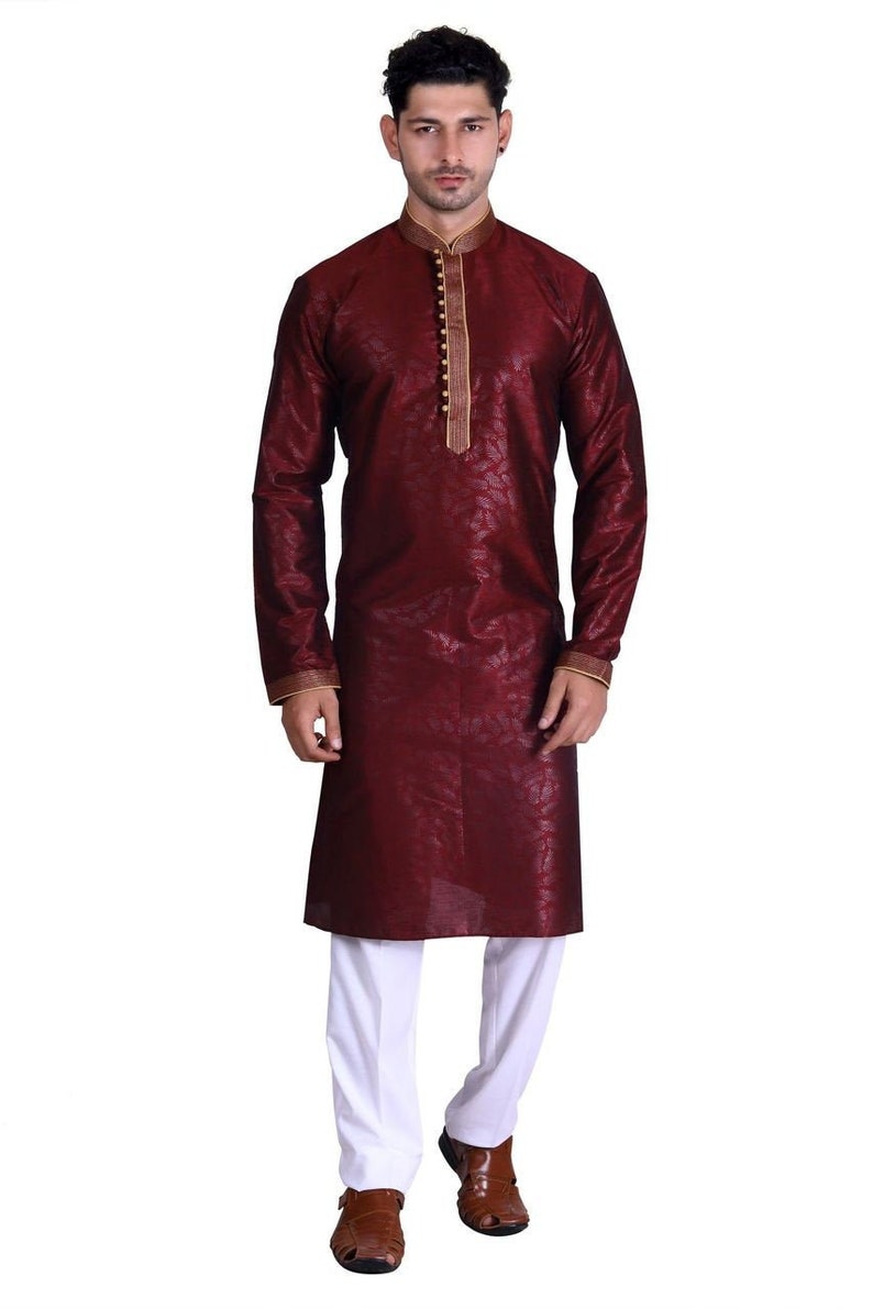 Ukani Fashion Ethnic Traditional Mens Kurta Stylish and Festive Occassion