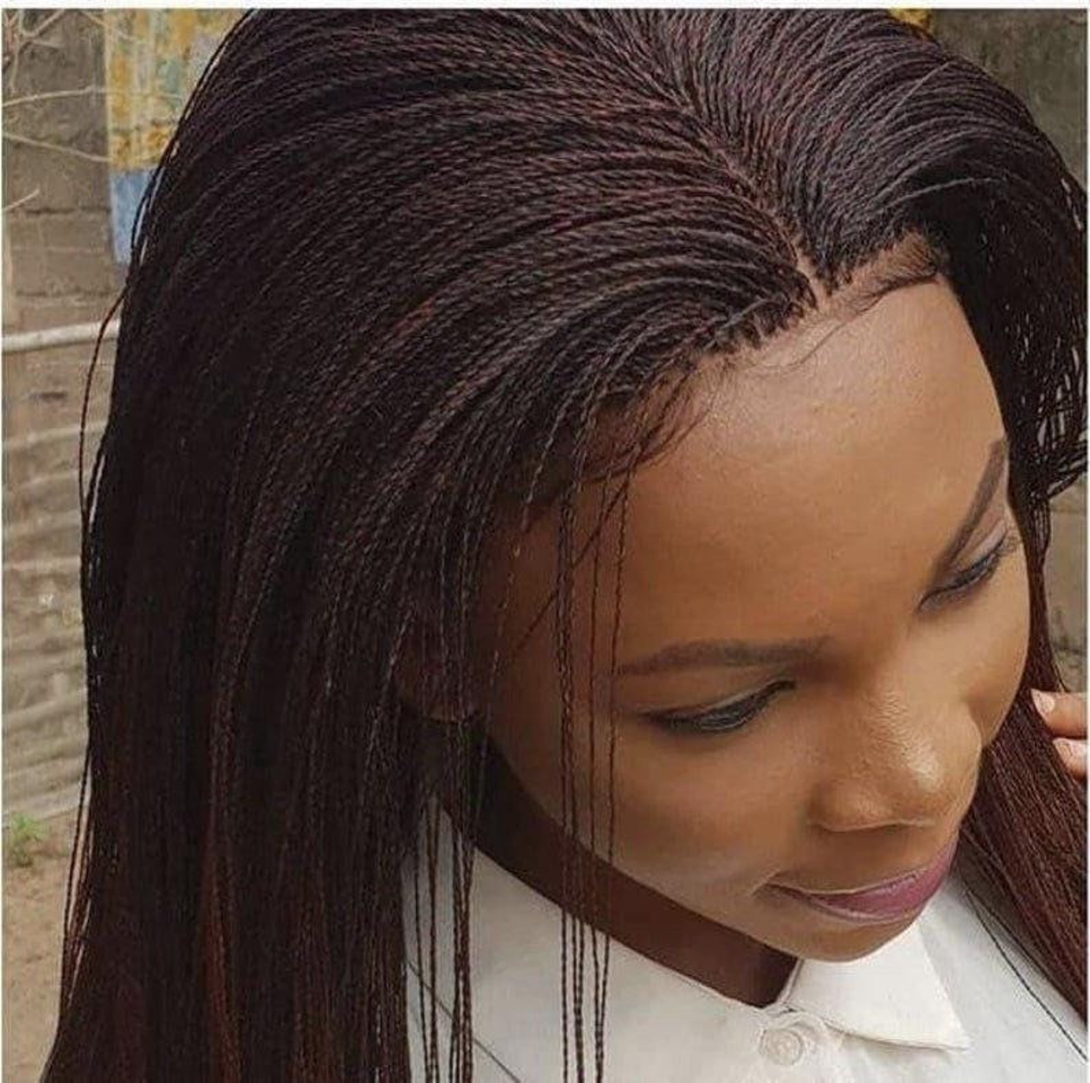 Nano Twist Wig 1 Million Braids Twist Braids Wig for Black Etsy