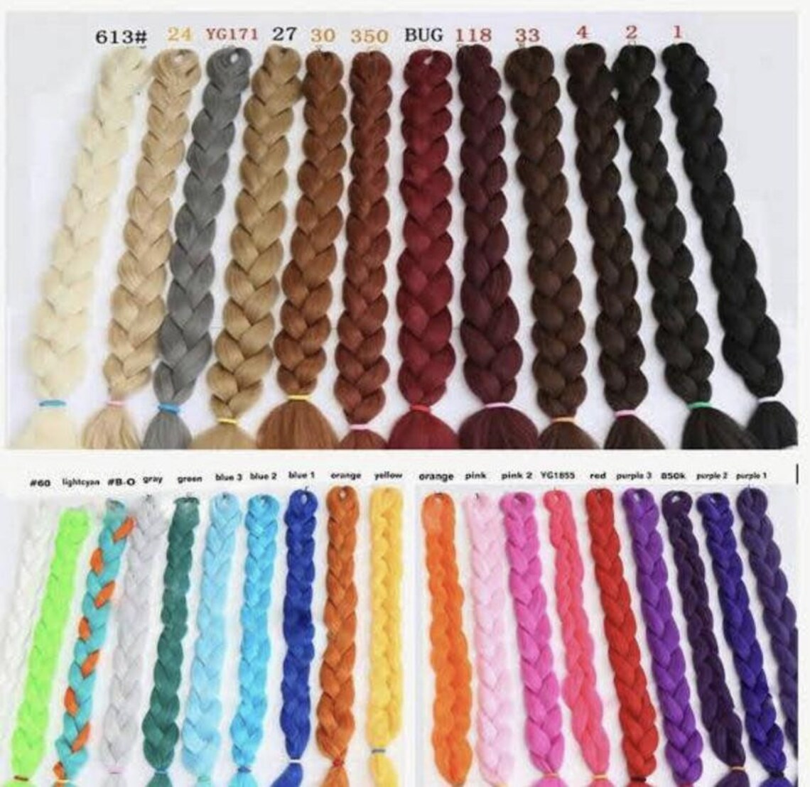 Nano twist wig 1 million braids twist Braids wig for Black Etsy