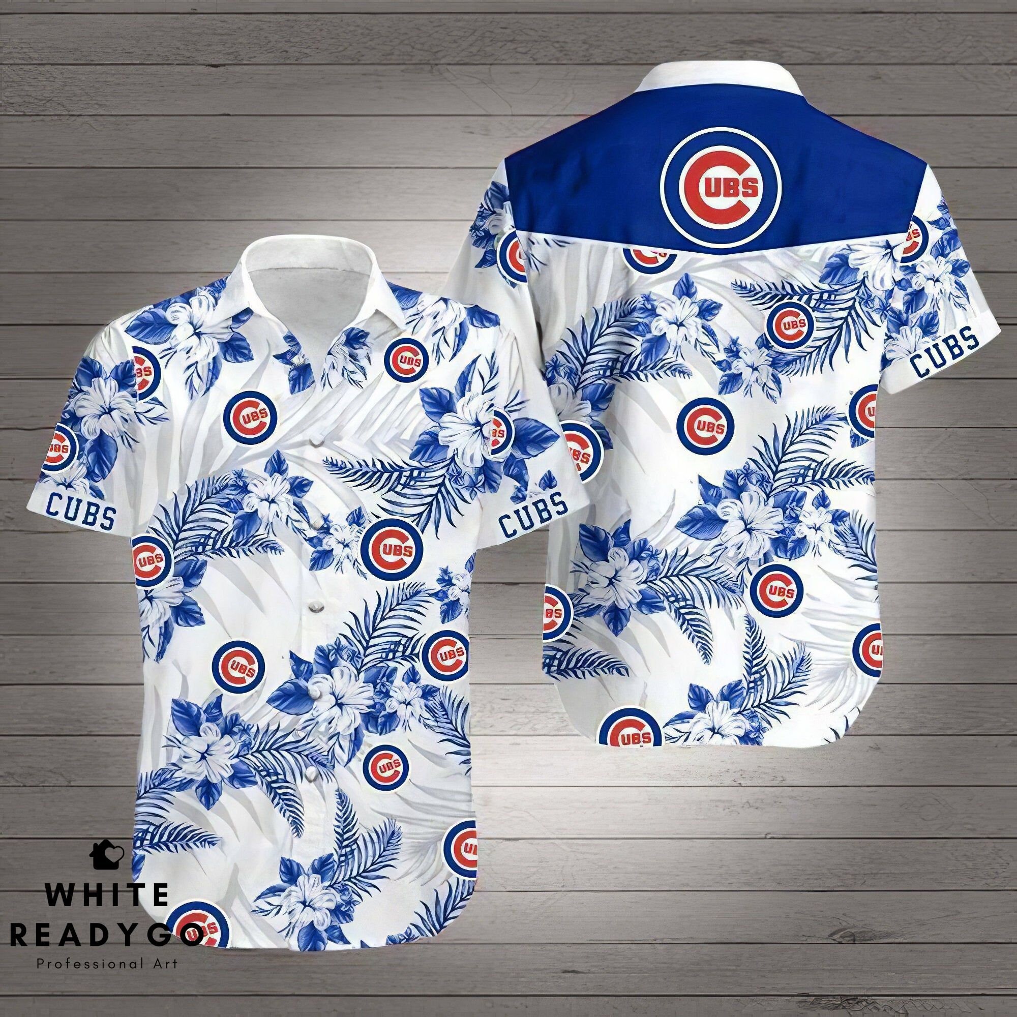 Chicago Cubs Logo Mlb Baseball Sports Hawaii Shirt 01 Unisex Etsy