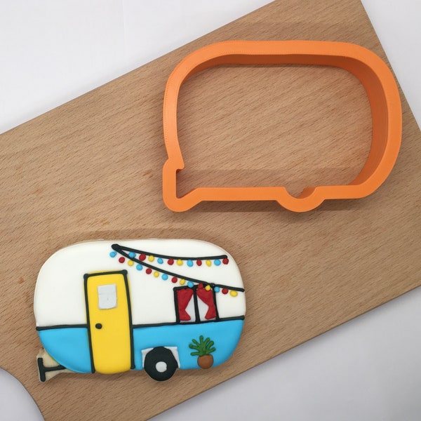 Camper Cookie Cutter; Retro RV Camper Perfect for Summer Travel