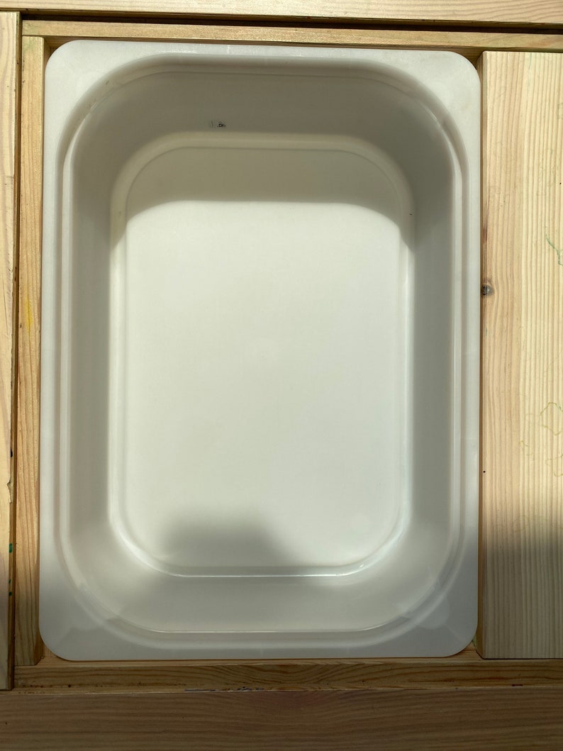 Add on Trofast Bins for Flisat Table Sensory Bin Etsy