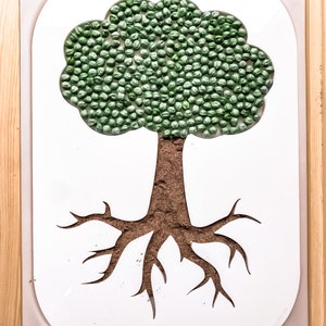 Inserto per albero per contenitori trofast di tavoli stile Flisat montessori waldorf regalo di attività per bambini