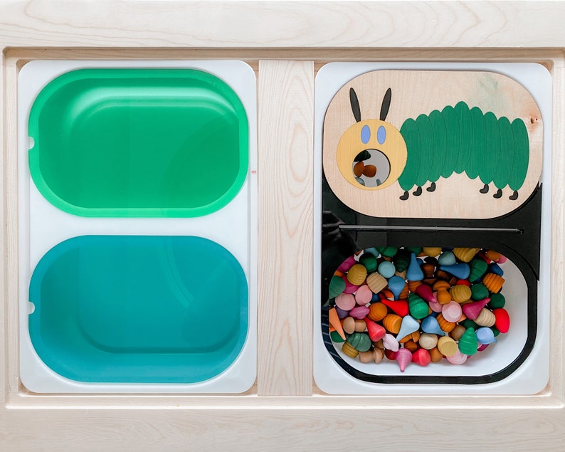 USA Made Sensory Table for Trofast Bins Flisat Inspired Etsy