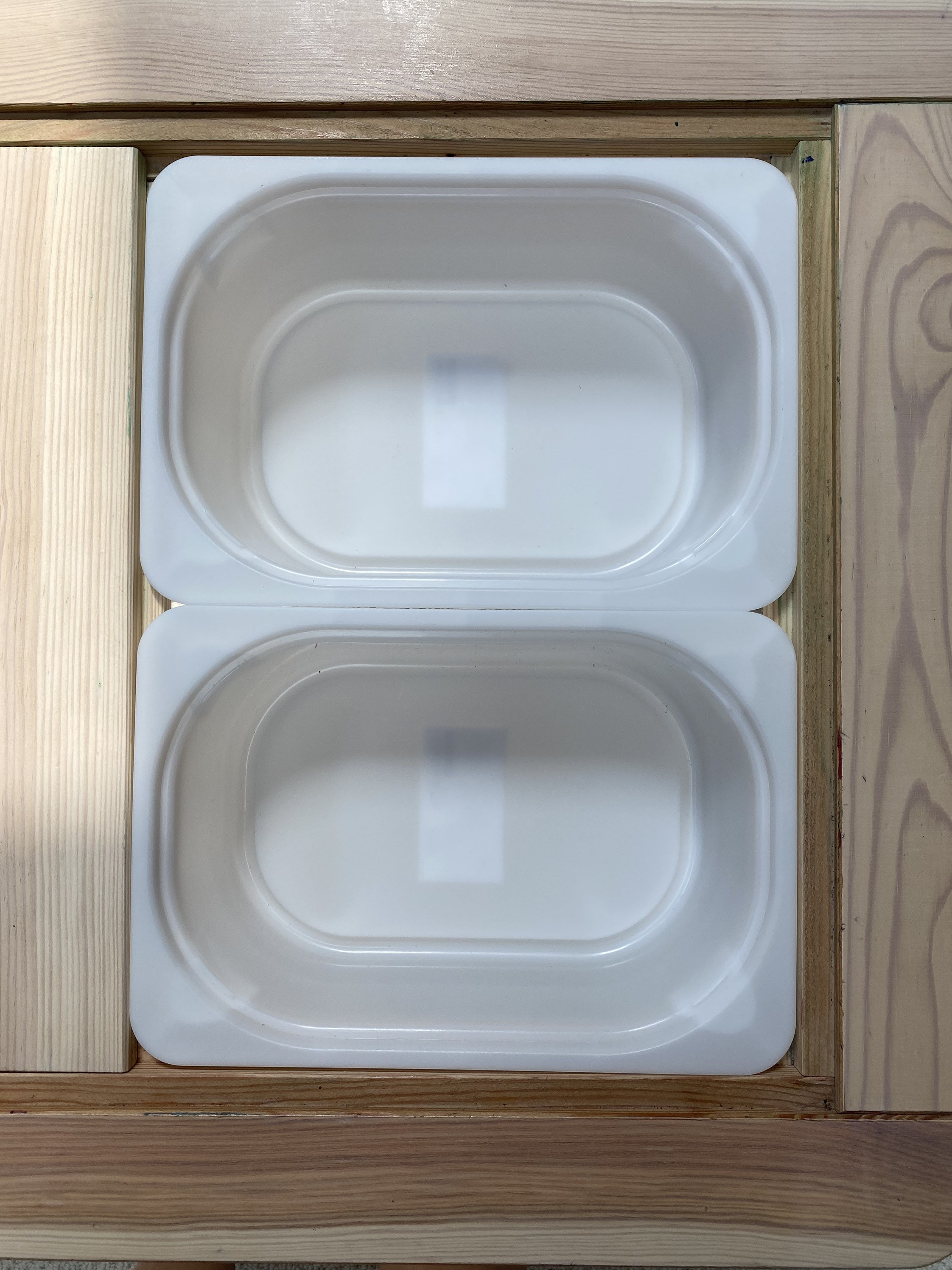Add on Trofast Bins for Flisat Table Sensory Bin Etsy