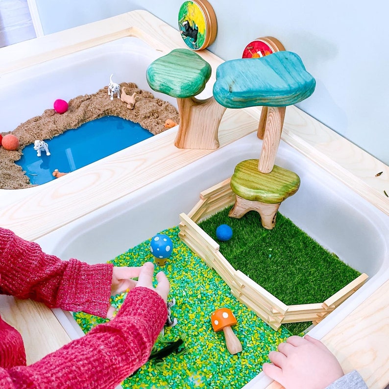 USA Made Sensory Table for Trofast Bins Flisat Inspired Etsy