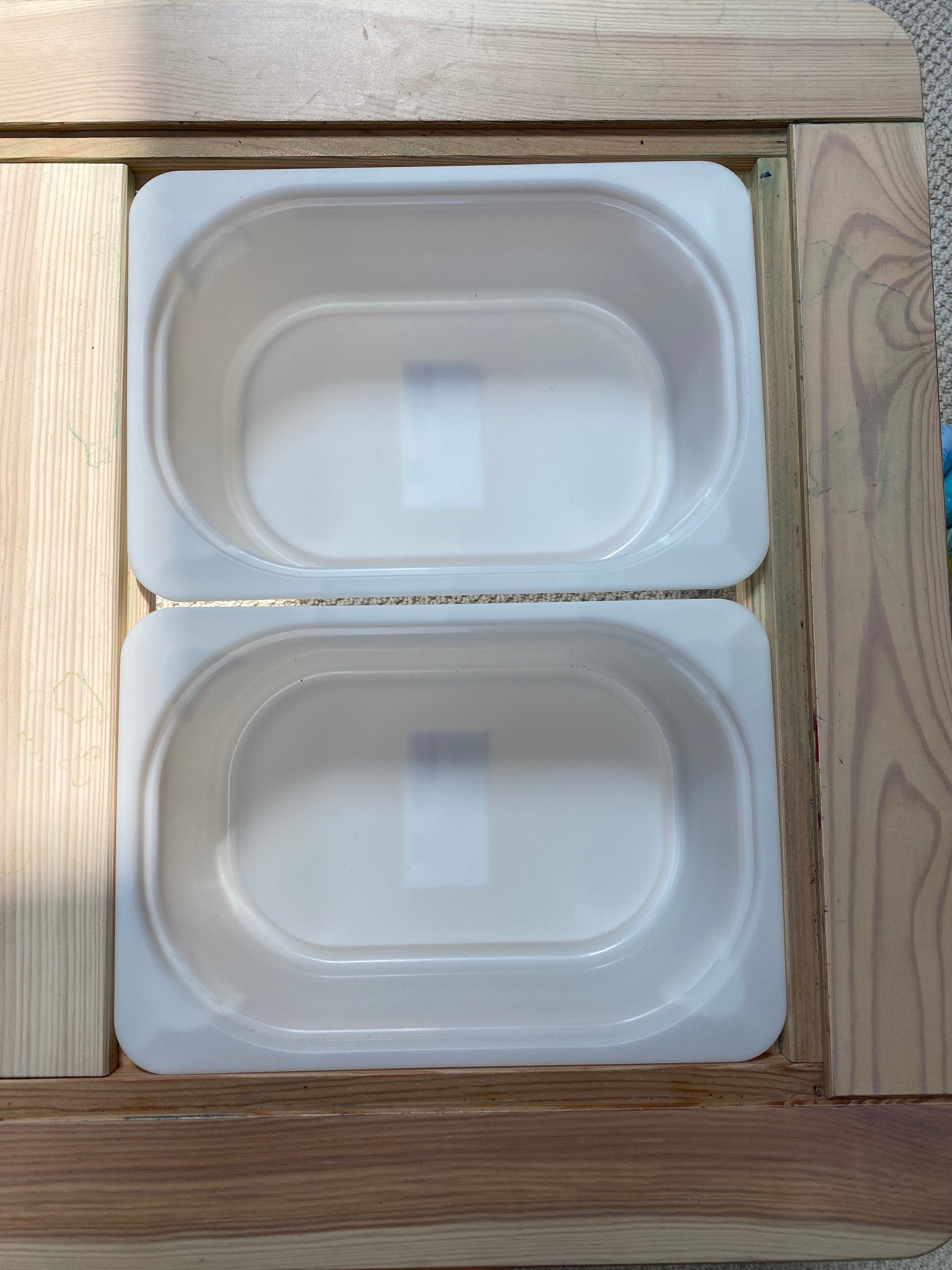 Add on Trofast Bins for Flisat Table Sensory Bin Etsy UK