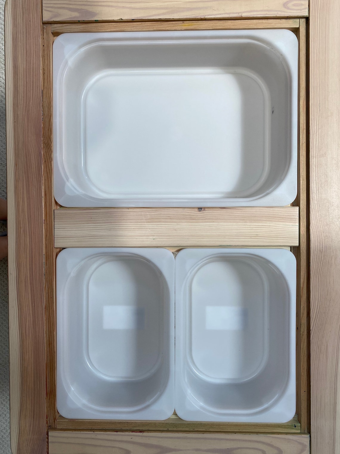 Add on Trofast Bins for Flisat Table Sensory Bin Etsy