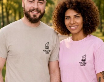 Unisex Jesus Running Tee — Religious Fitness Shirt for Men & Women