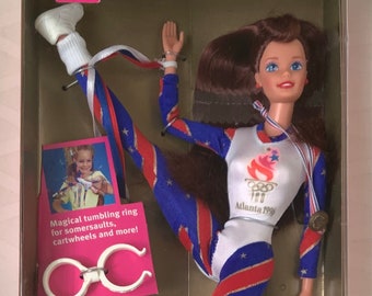 1996 Gymnast Barbie | Etsy